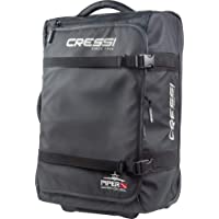 Cressi Piper Bag Trolley de Viaje Ultraligero- Unisex-Adult- Black- 50 L